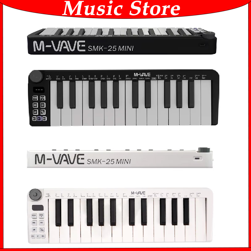 M-VAVE-Mini Teclado MIDI Recar - Midi Controller Pad 리뷰 및 가격