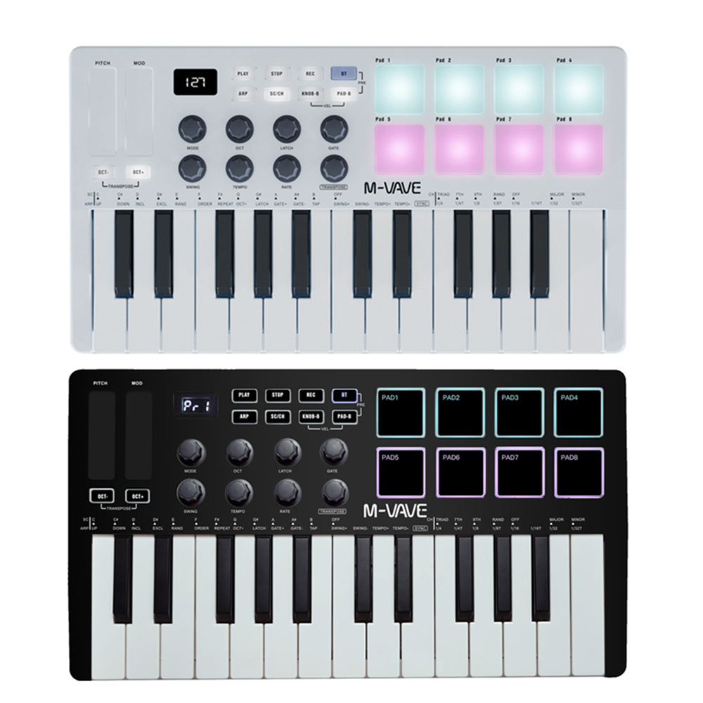 M-VAVE MIDI 키보드 컨트롤러, 충전식 USB  - Midi Controller Pad 리뷰 및 가격